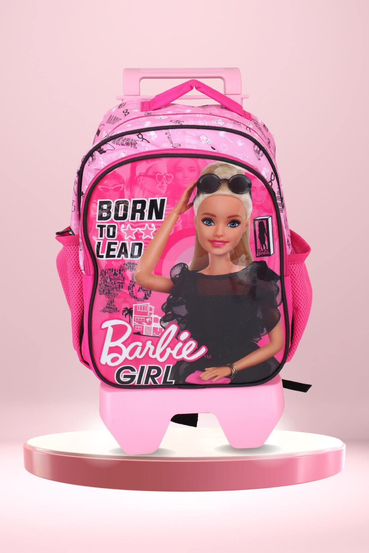 Barbie Lisanslı Çekçekli Ilkokul Çantası