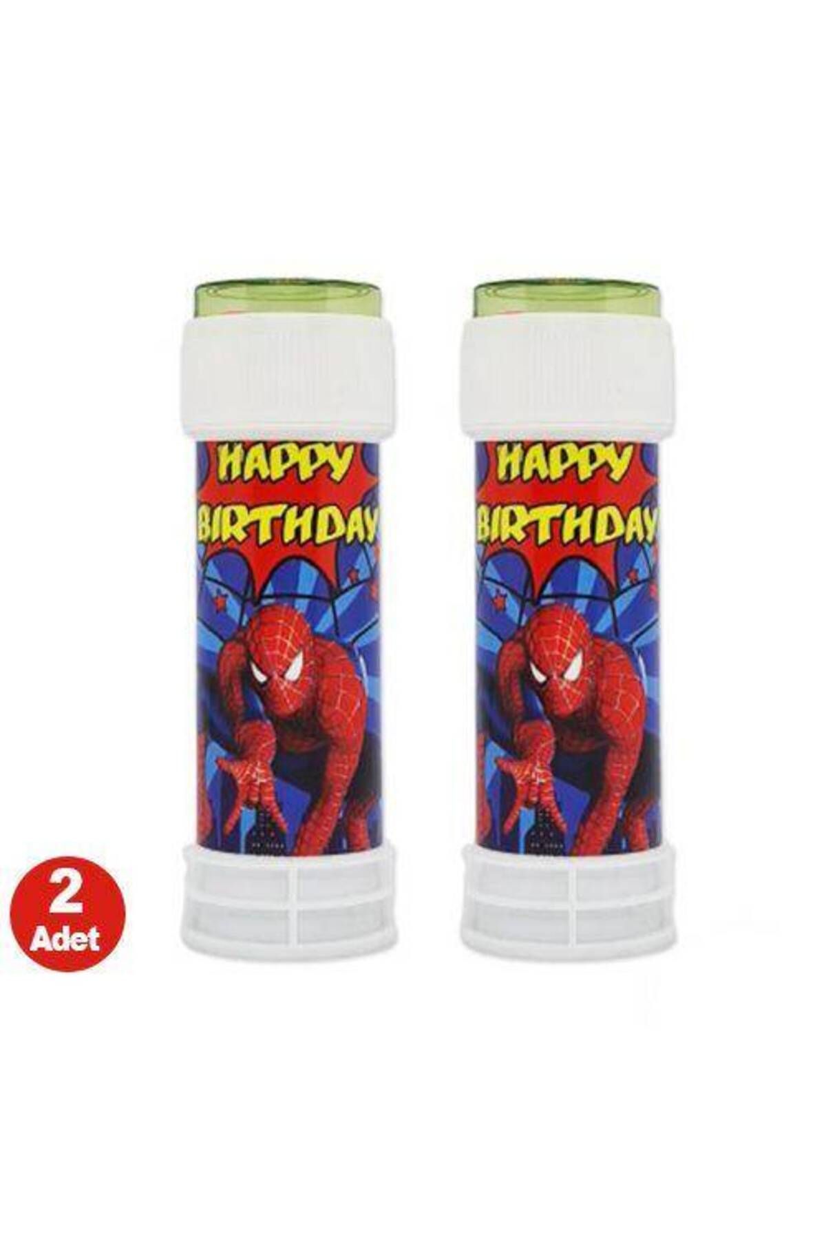 Parti Dükkanım Spiderman Köpük Baloncuk (2 Adet)