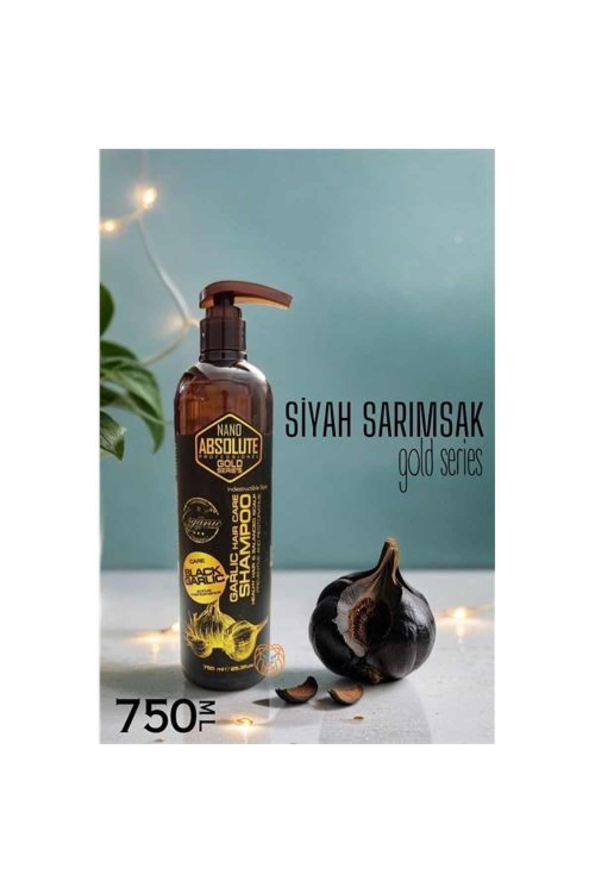 Genel Markalar TransForMacion Saç Şampuanı Siyah Sarımsaklı Organik Absolute Professional 720016
