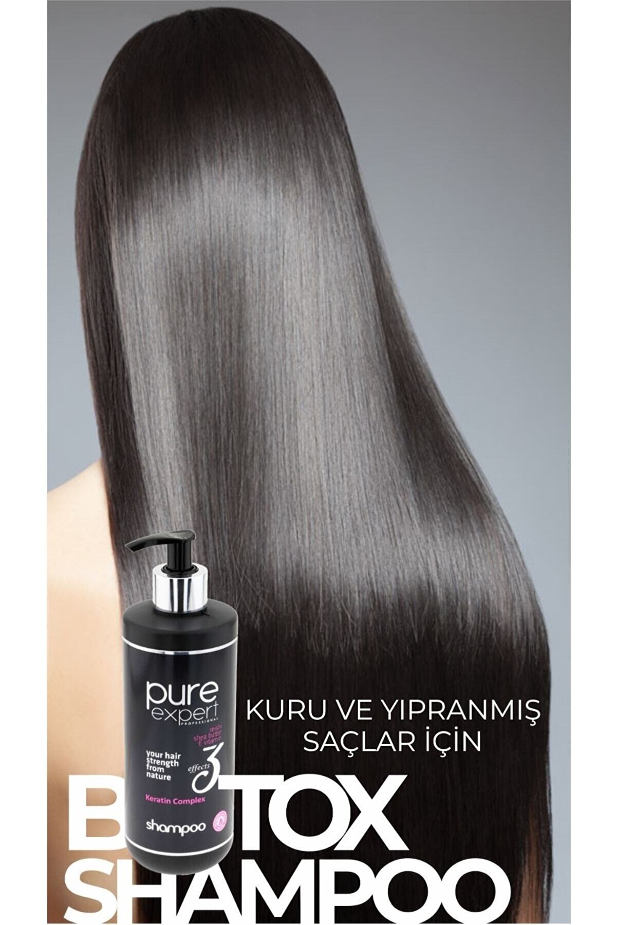 Pure Expert Kuru Ve Yıpranmış Saçlar Için Onarıcı Bakım Şampuanı 500 ml