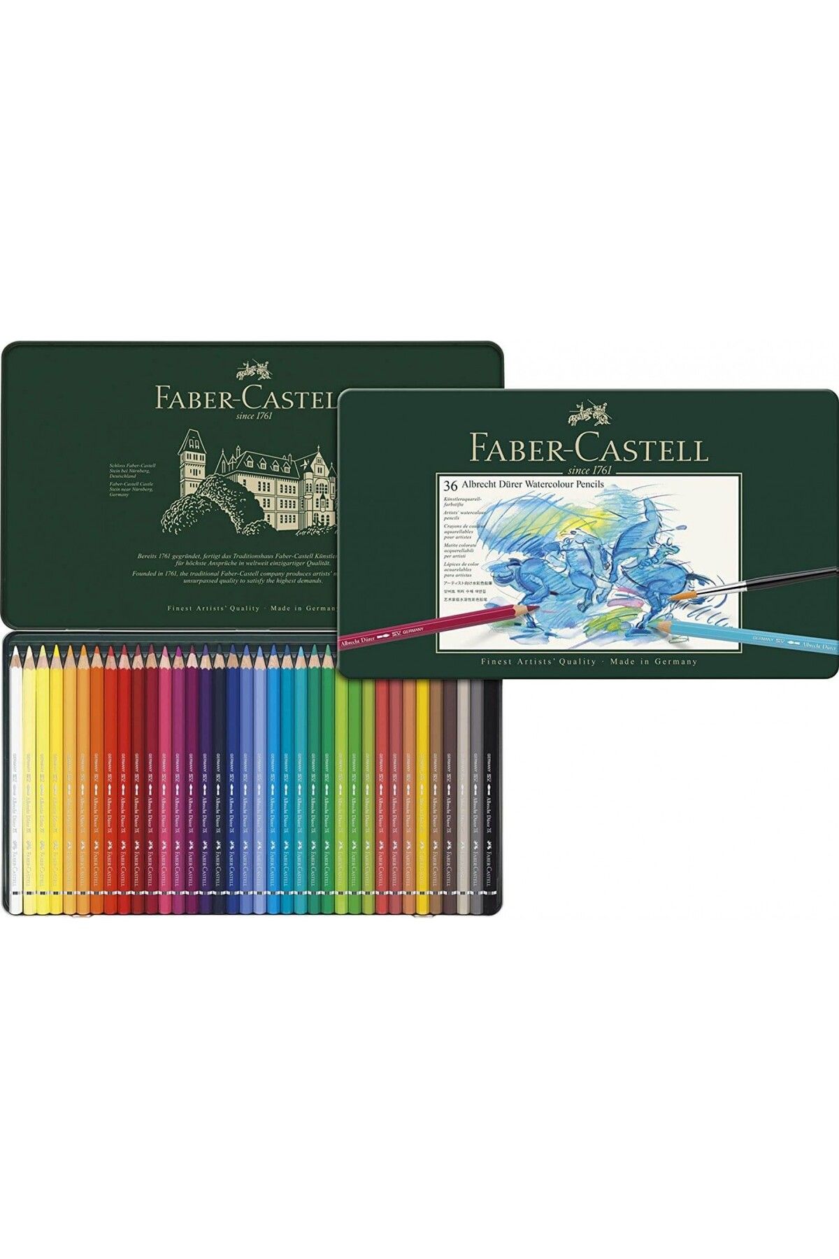 Faber Castell Albrecht Dürer 36'lı Sulandırılabilir Kalem Seti / 117536