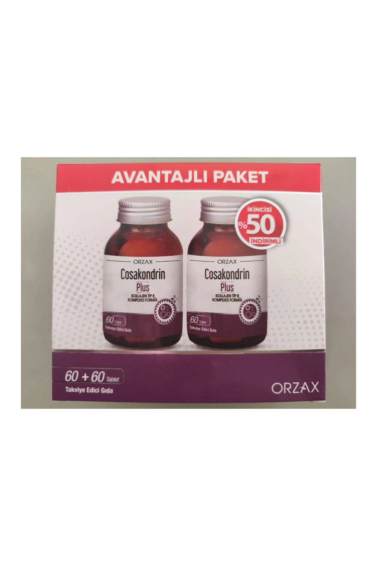 Orzax Cosakondrin Plus 60 Tablet - İkincisi %50