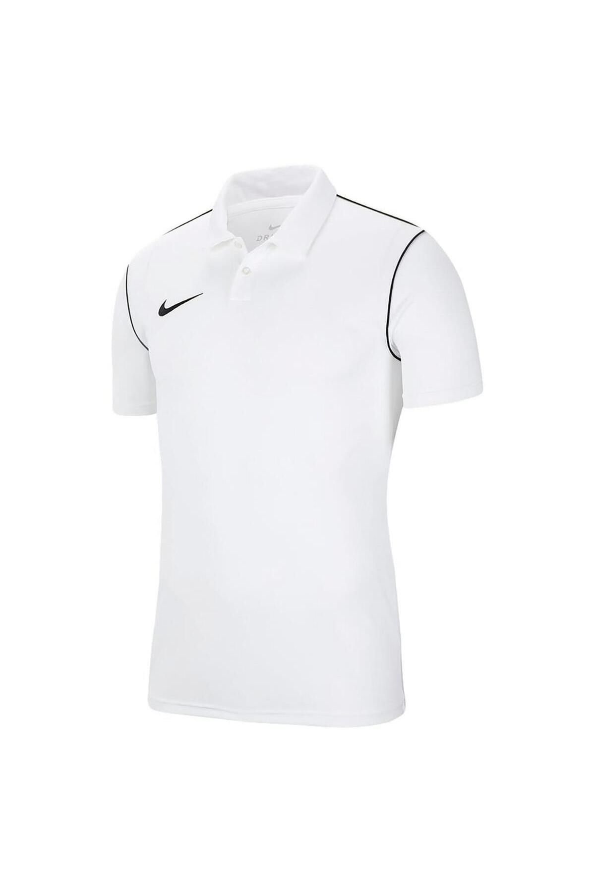 Nike Dry Park Erkek Beyaz Futbol Polo Tişört Bv6879-100