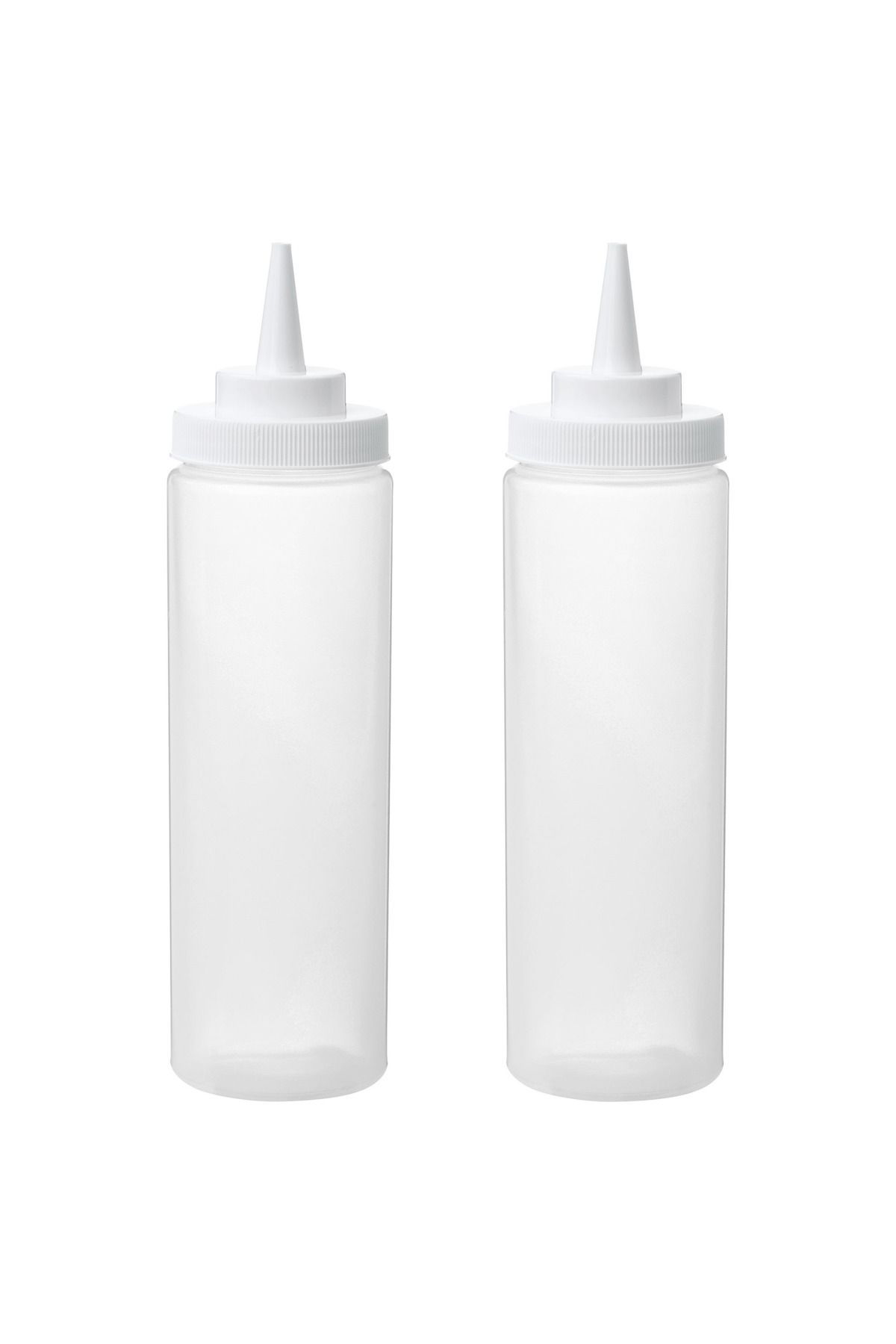 IKEA GRILLTIDER sos şişesi, şeffaf, 330 ml, 2 adet