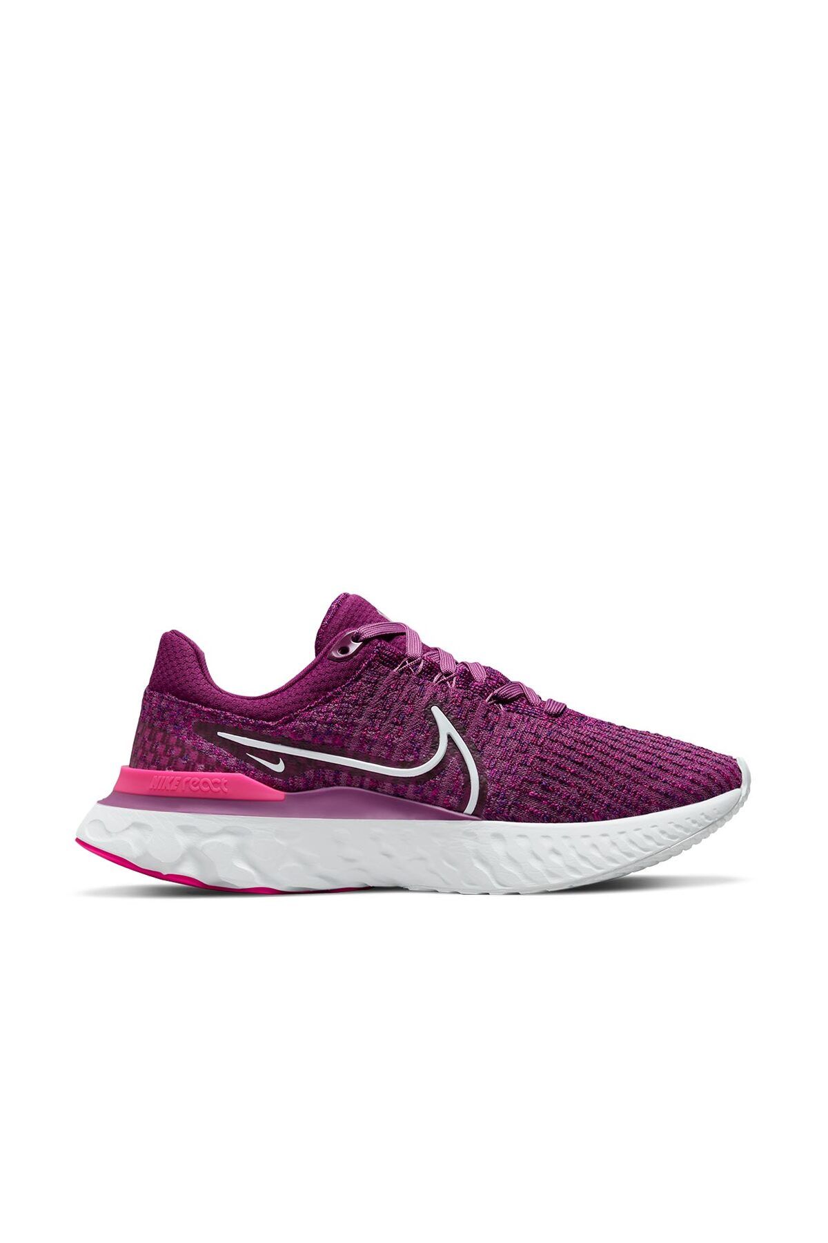 Nike React infinity Run Flyknit 3 Running Shoes Kadın Mor Yürüyüş Koşu Ayakkabısı