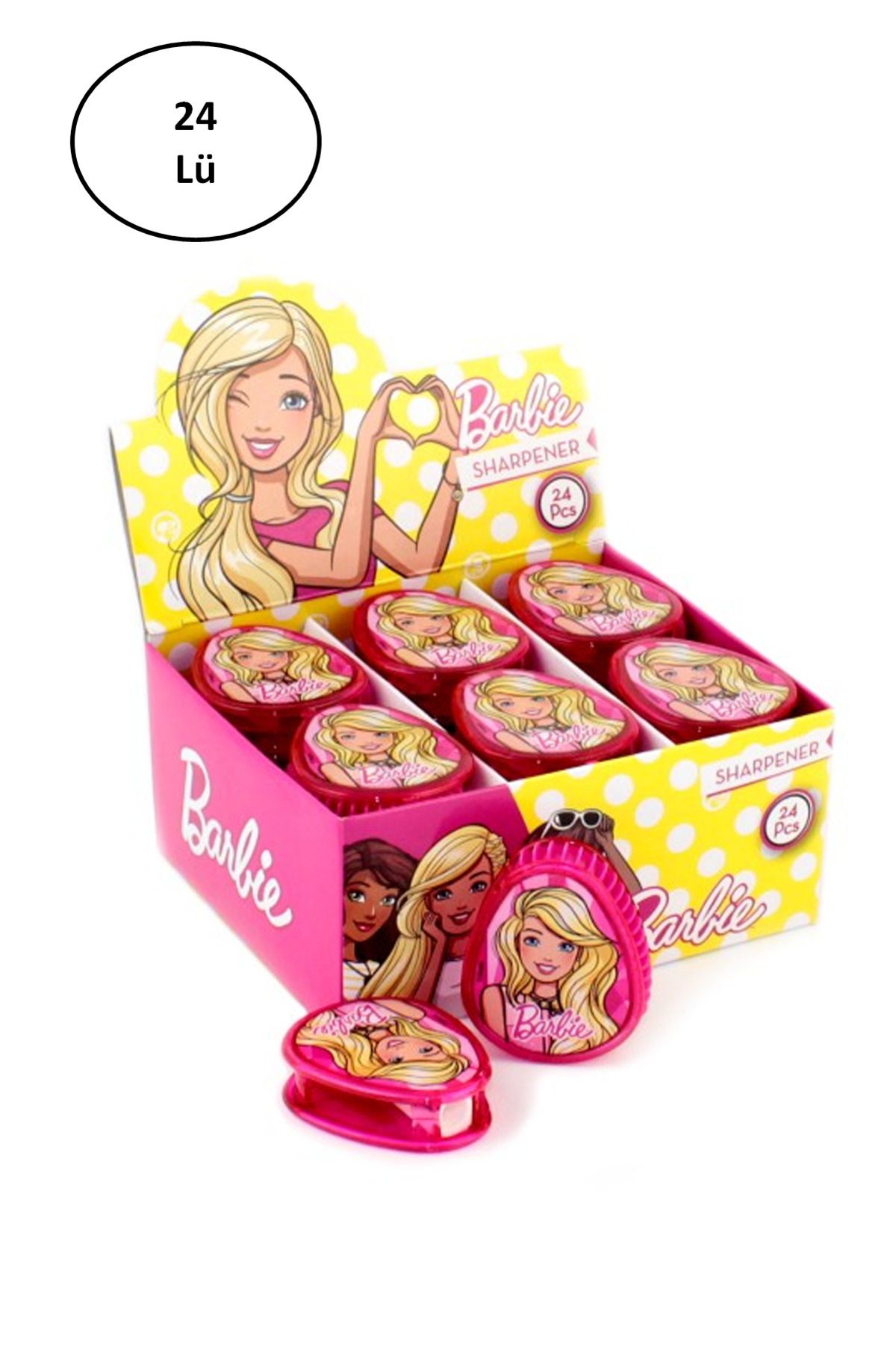 Cem Barbie B-002 Model Kalemtraş 24'lü