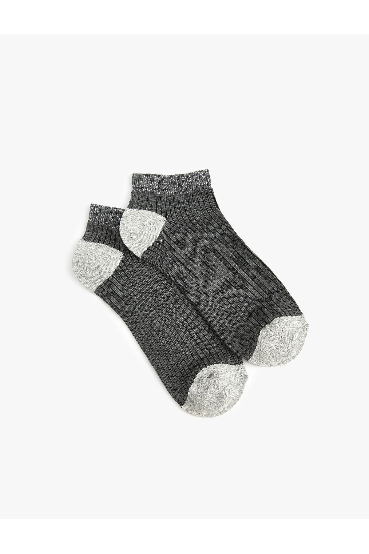 Koton Patik Çorap Dokulu Sim Detaylı