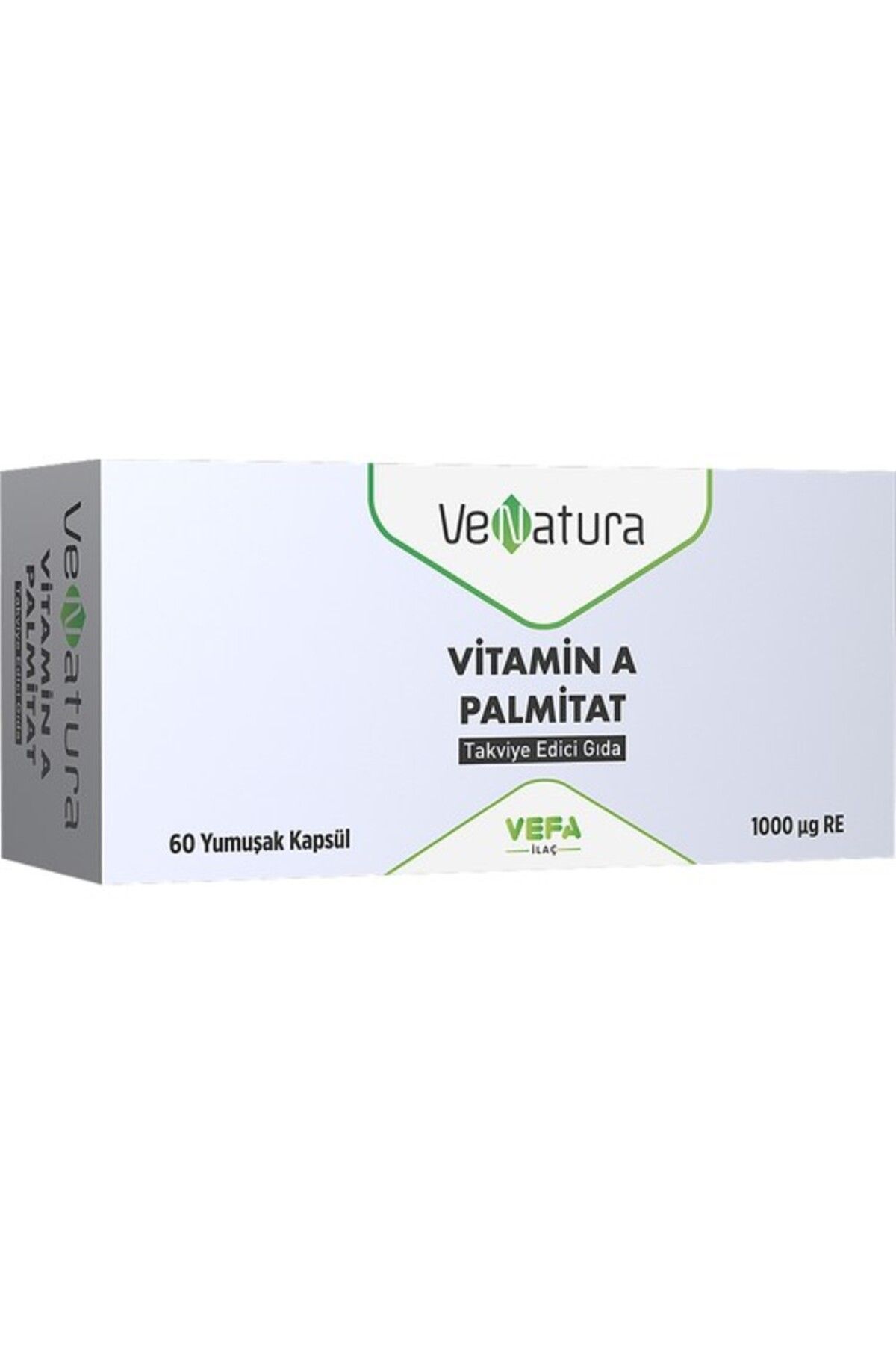 Venatura Vitamin A Palmitat 60 Yumuşak Kapsül