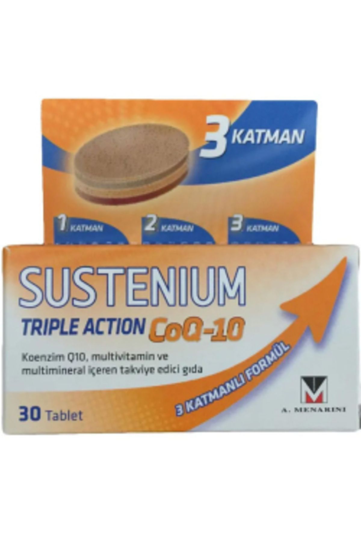 Sustenium Triple Action CoQ 10 30 Tablet ( 1 ADET )