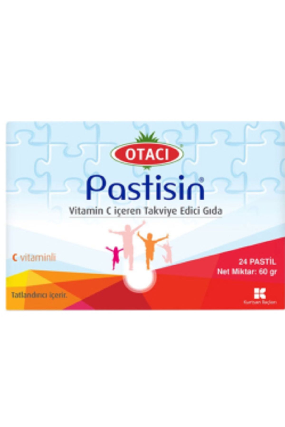 Otacı Pastisin C Vitaminli Bitkisel Çocuk Pastili 24 Adet ( 1 ADET )