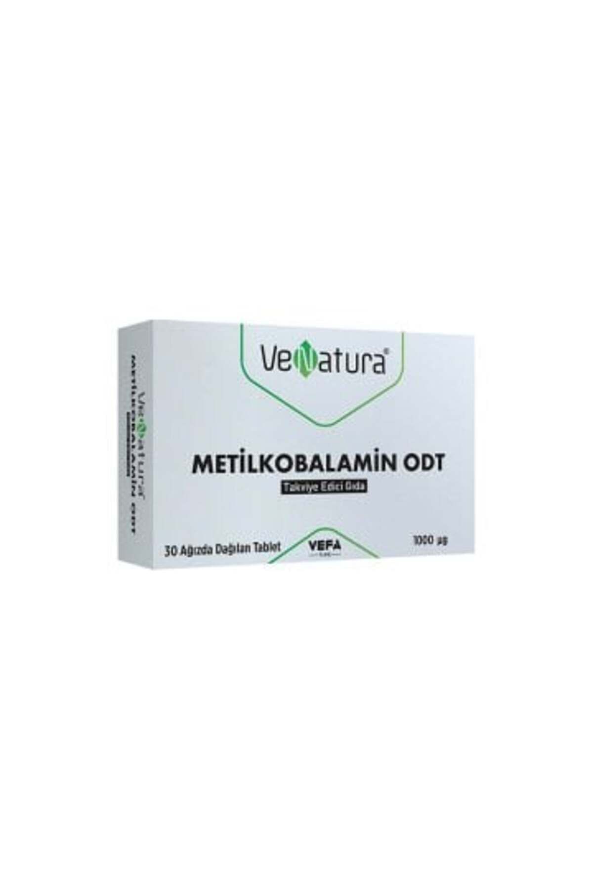 Venatura Metilkobalamin ODT Takviye Edici Gıda 30 Ağızda Dağılan Tablet ( 1 ADET )