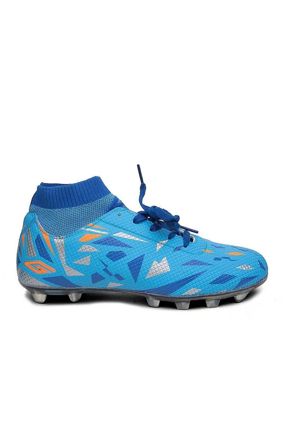 MELAMS Çoraplı Esnek Rahat Futbol Ayakkabısı Çivili Krampon