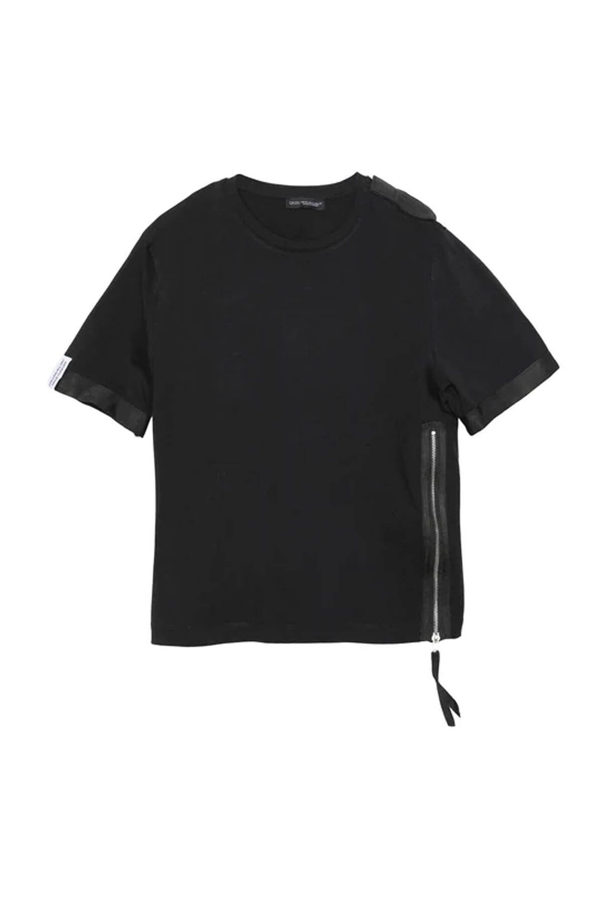Quzu Kadın T-shirt Siyah 180204