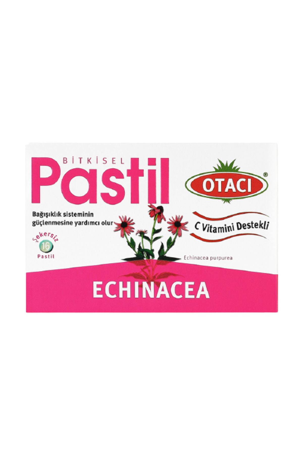 Otacı Pastil Echinacea (Ekinezya) 16'lı ( 1 ADET )