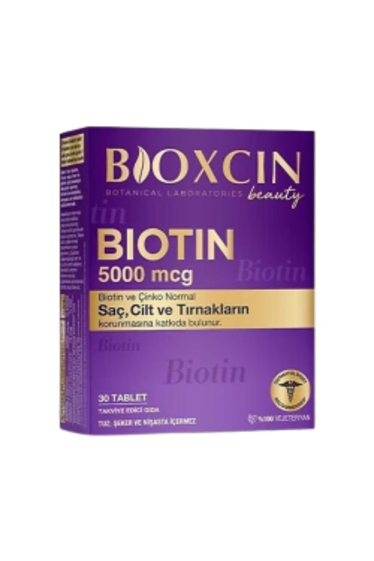 Bioxcin Biotin 5000 mcg 30 Tablet ( 1 ADET )