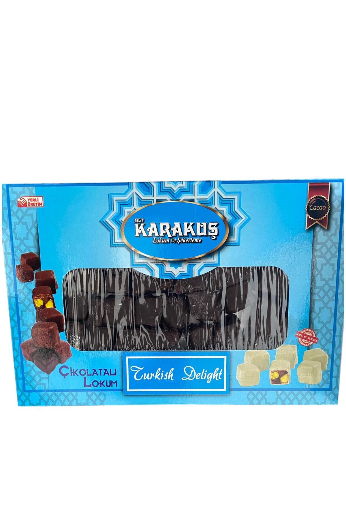 KARAKUŞ44 çikolatalı kaysılı lokum