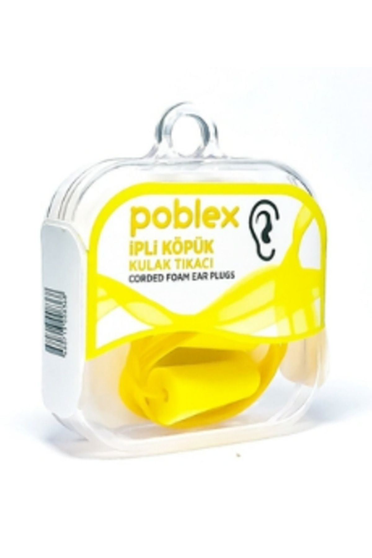Poblex İpli Köpük Kulak Tıkacı ( 1 ADET )