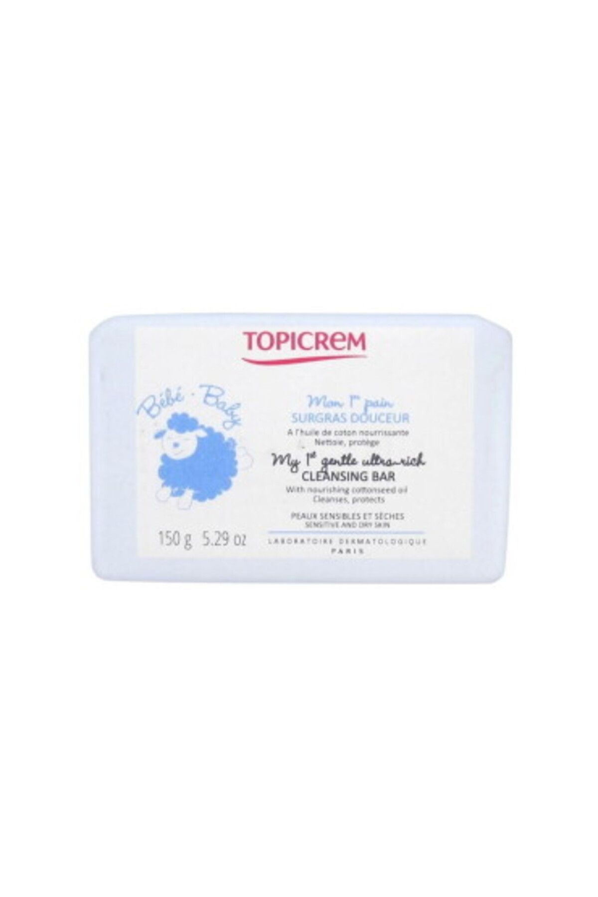 Topicrem My 1st Gentle Ultra Rich Cleansing Bar 150g ( 1 ADET )