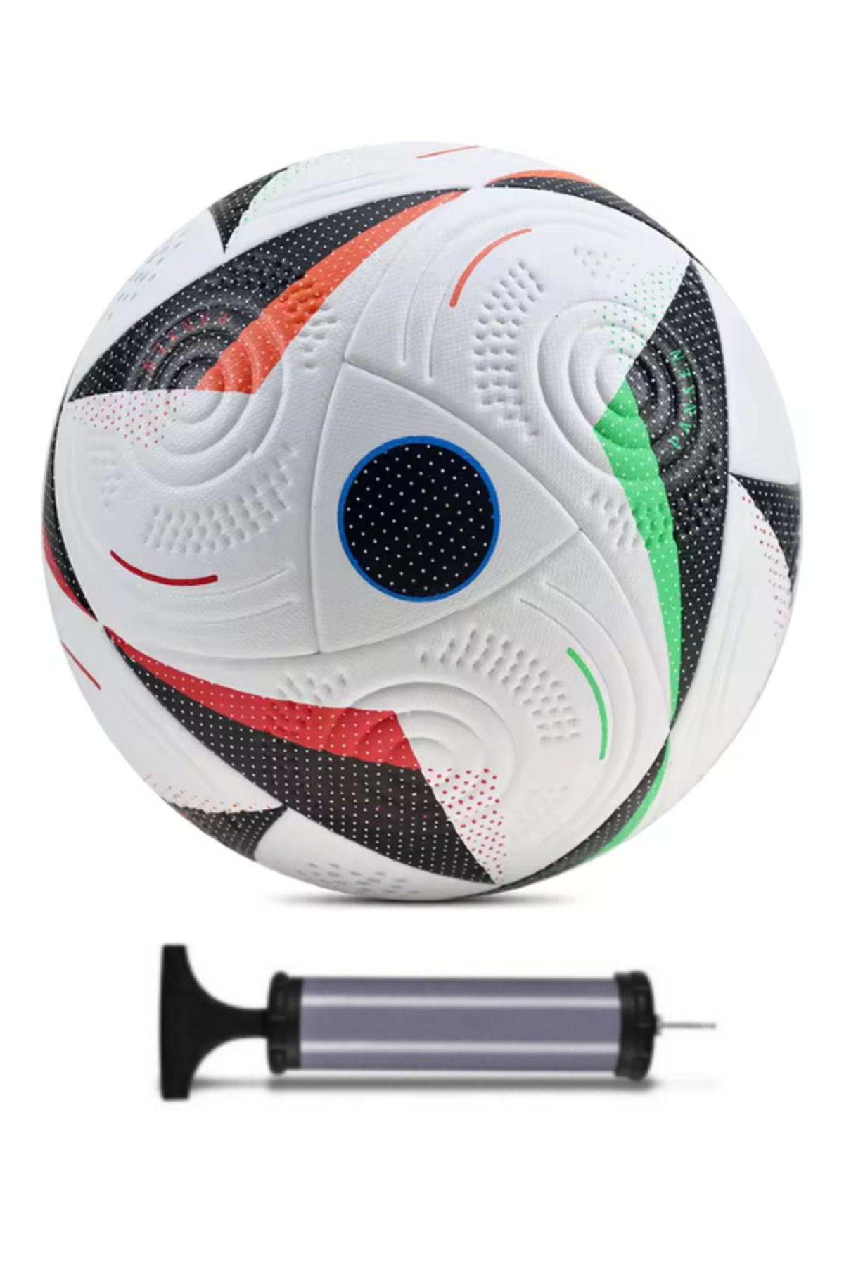 Janissary EURO 2024 Model Halı Saha Topu, Futbol Topu, 5 Numara, Maç Topu + Pompa