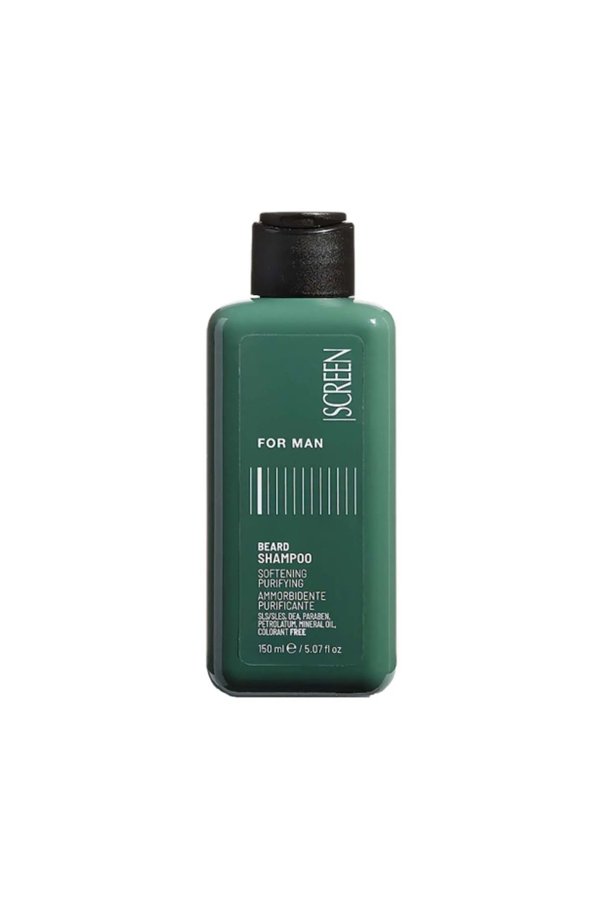 SCREEN For Man Beard Shampoo Nemlendirici ve Arındırıcı Sakal Bıyık Şampuanı (150ml)