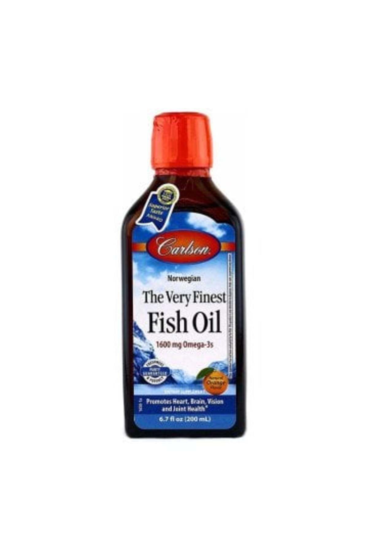 Carlson Balık Yağı Şurubu ( Portakal Aromalı ) 200 ml. ( 1 ADET )