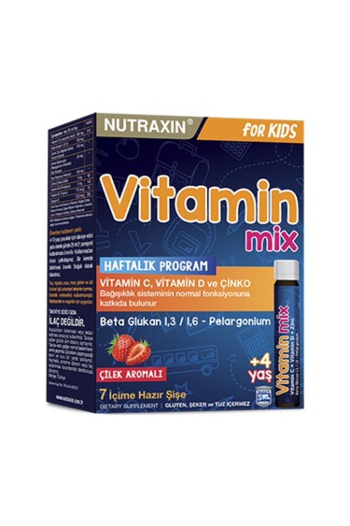 Nutraxin Vitamin Mix For Kids 7x25 Ml ( 1 ADET )