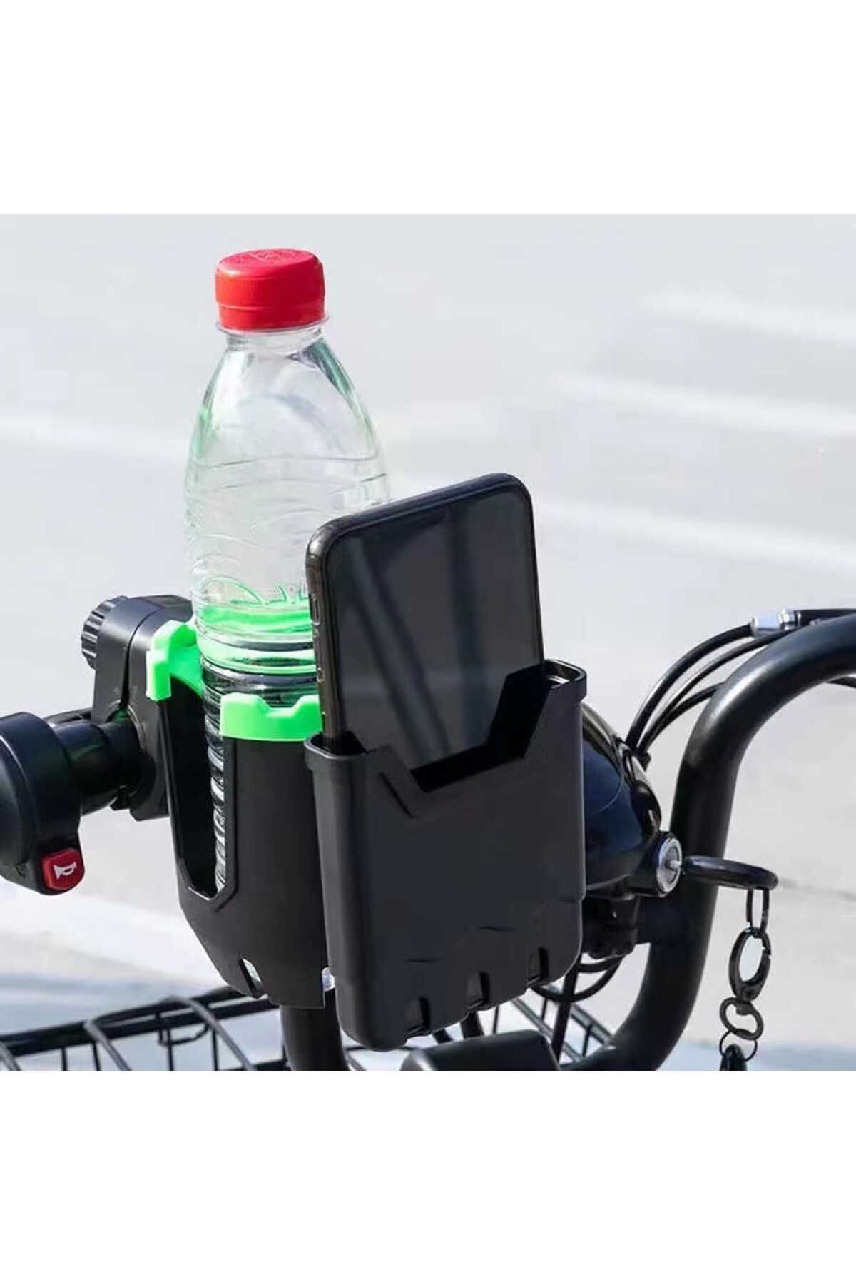 Zore Telefon Tutuculu Bisiklet Bebek Arabası Araç içi Organizatör Bardak Tutucu