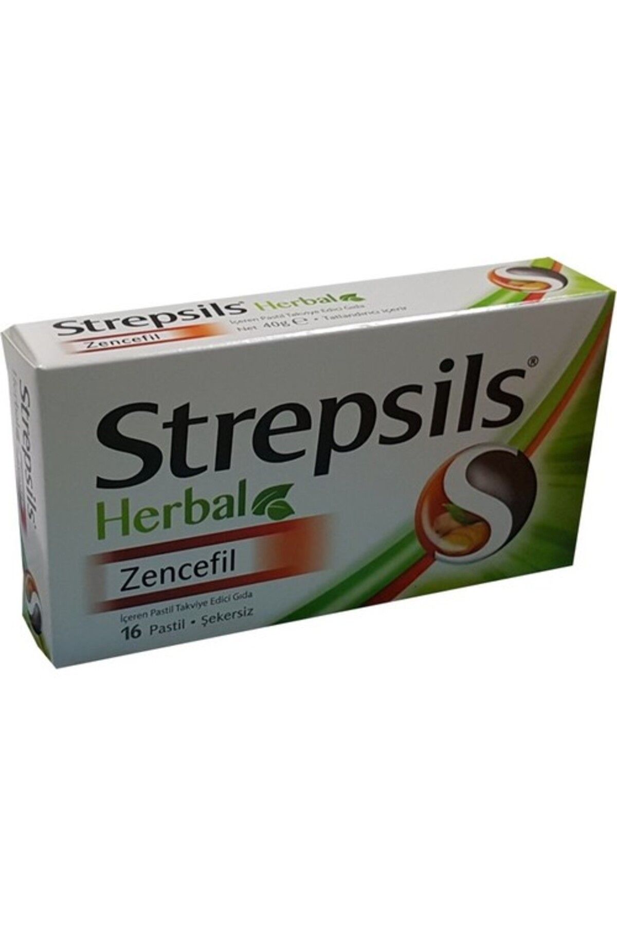 Strepsils Strepsils Herbal Zencefil 16 Pastil