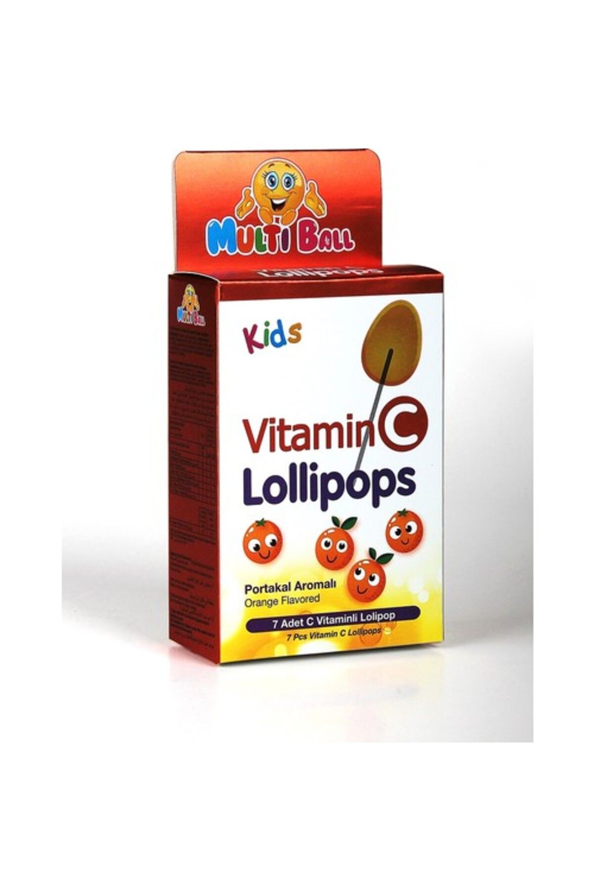Multiball Kids Vitamin C Lolipop