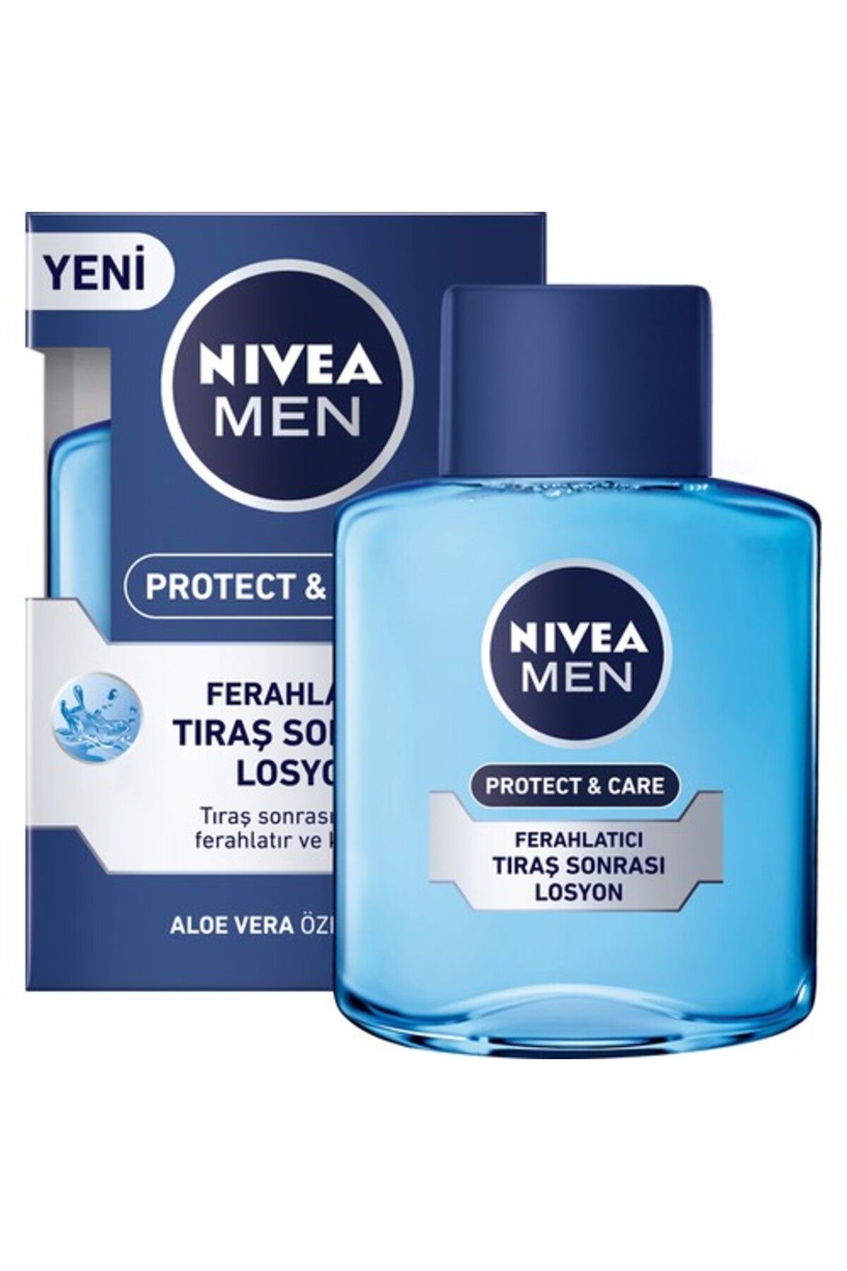 NIVEA Tıraş Sonrası Losyon Men Protect & Care Nemlendirici 100 ml