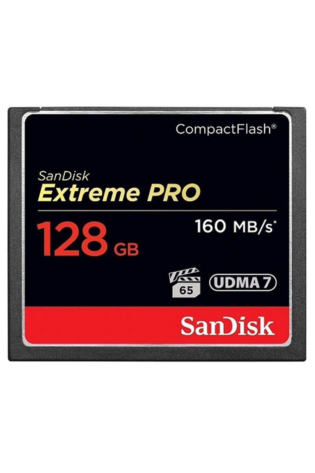 Sandisk Extreme Pro 128 Gb 4k Cf Compact Flash Hafıza Kartı 160mb/s