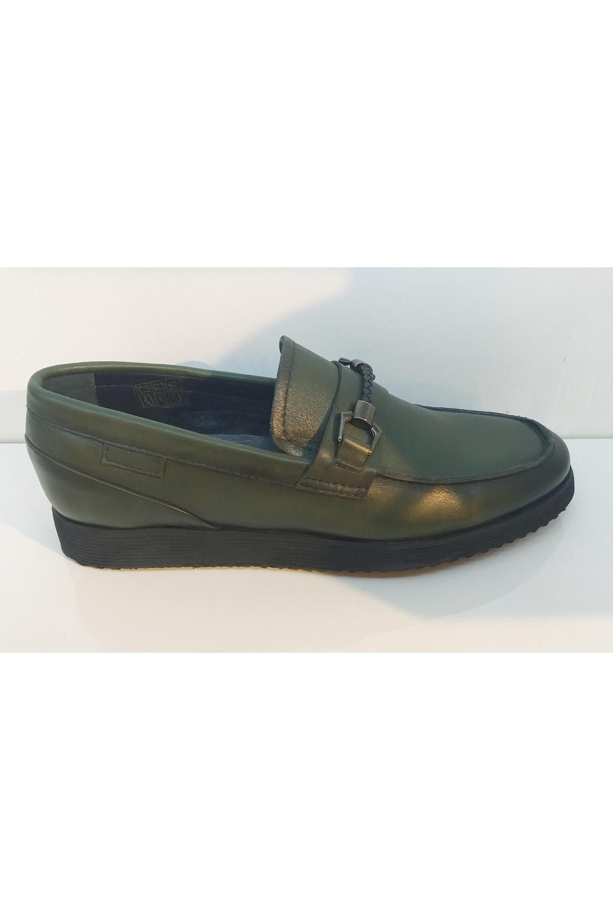MARCOMEN 6531 Erkek Bağsız Örme Toka Loafer Günlük Eva Comfort Taban Ayakkabı