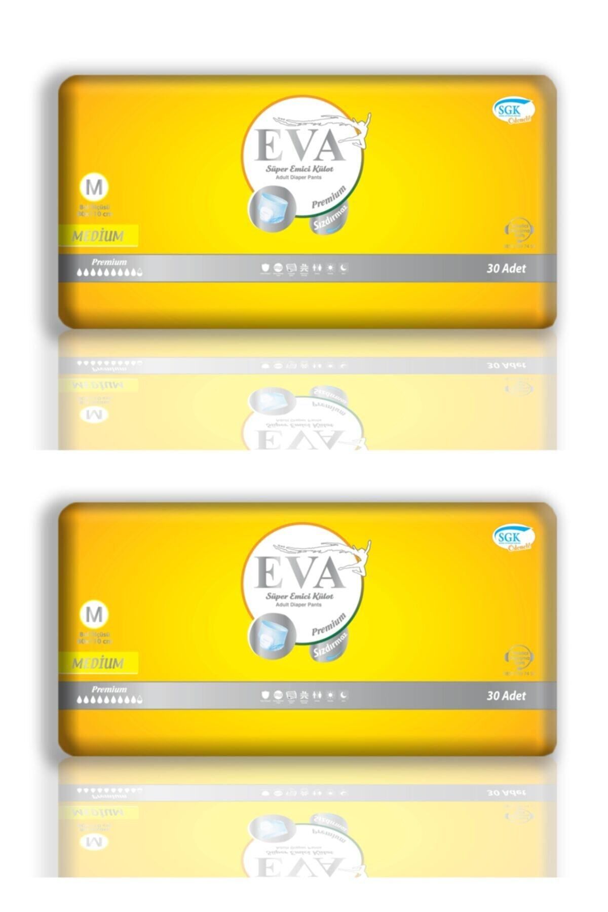 EVA Premium Külot 60 Adet Medium Kadın Erkek Hasta Bezi