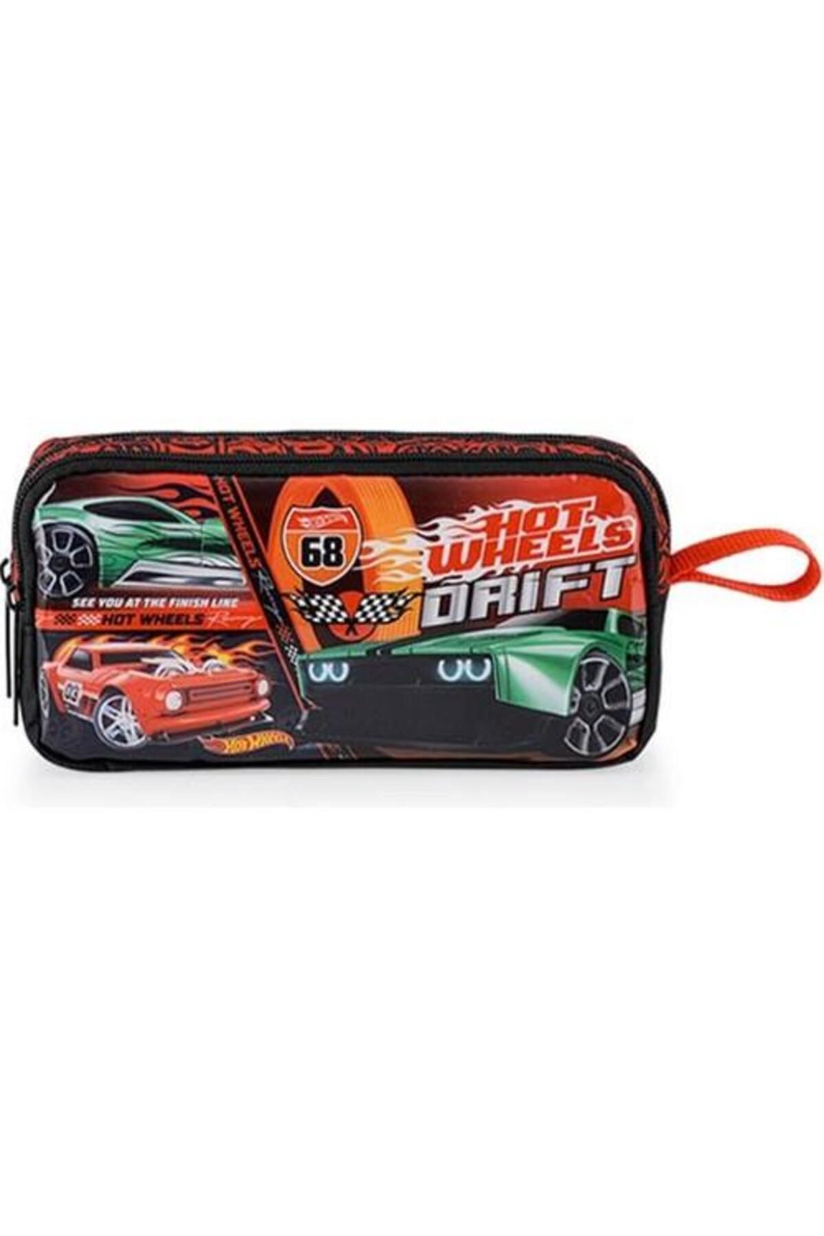 HOT WHEELS Kalem Çantası Çift Gözlü Drift