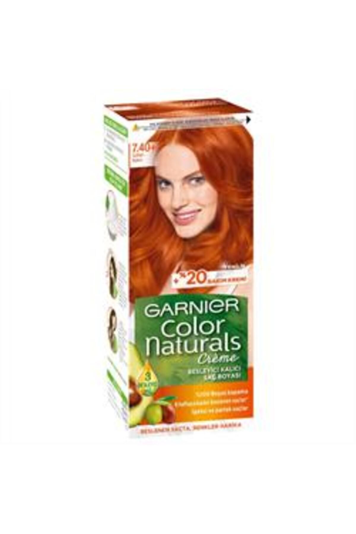 Garnier Color Naturals Saç Boyası 740 Sultan Bakırı ( 1 ADET )