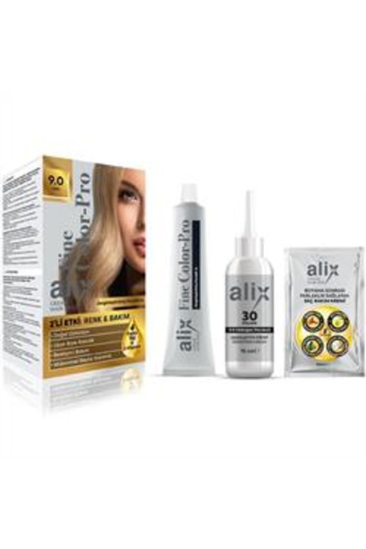 Alix Saç Boyası 9-0 Sarı 50ml ( 1 ADET )