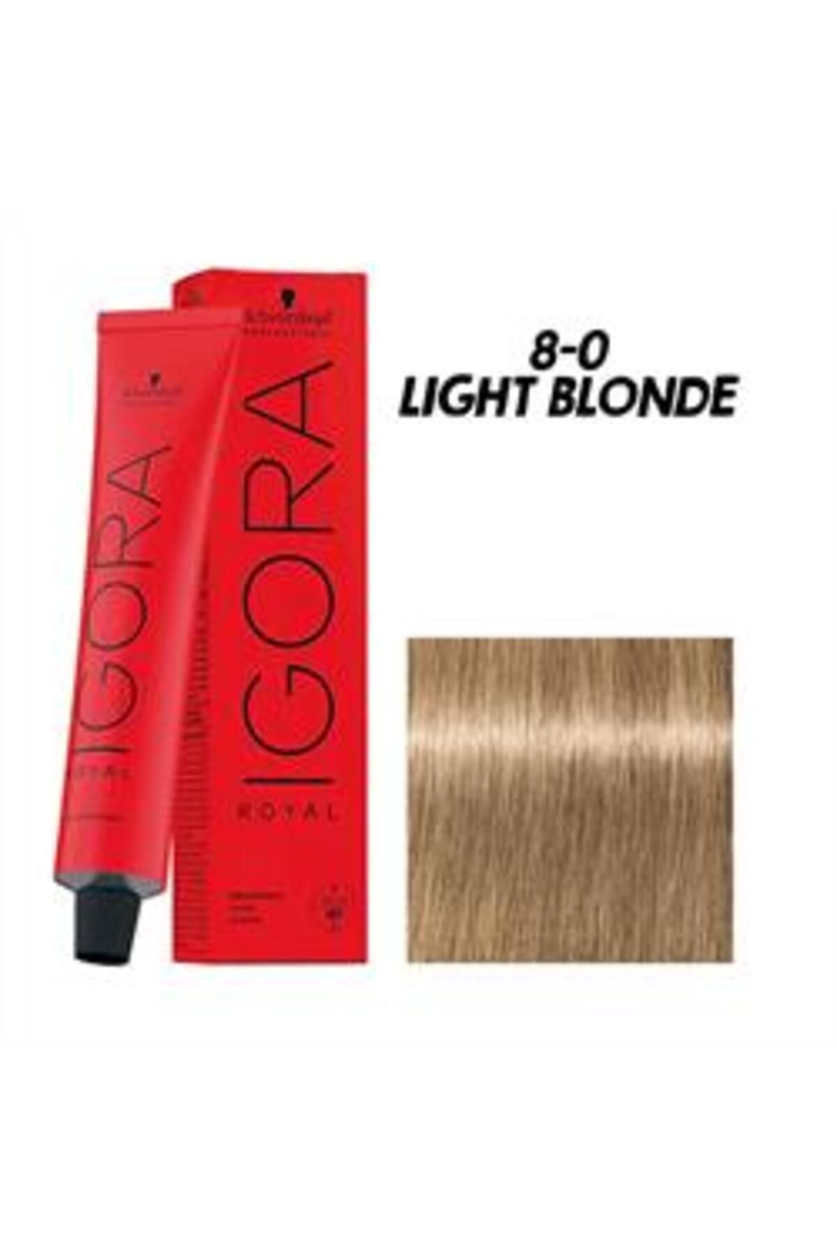 Igora Royal 8-0 Light Blonde Saç Boyası 60ml ( 1 ADET )