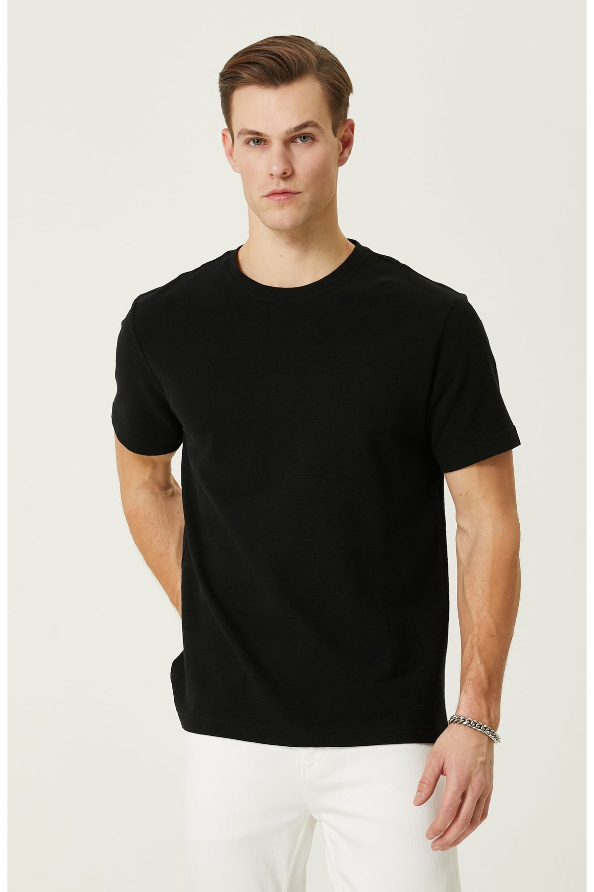 Network Siyah T-shirt