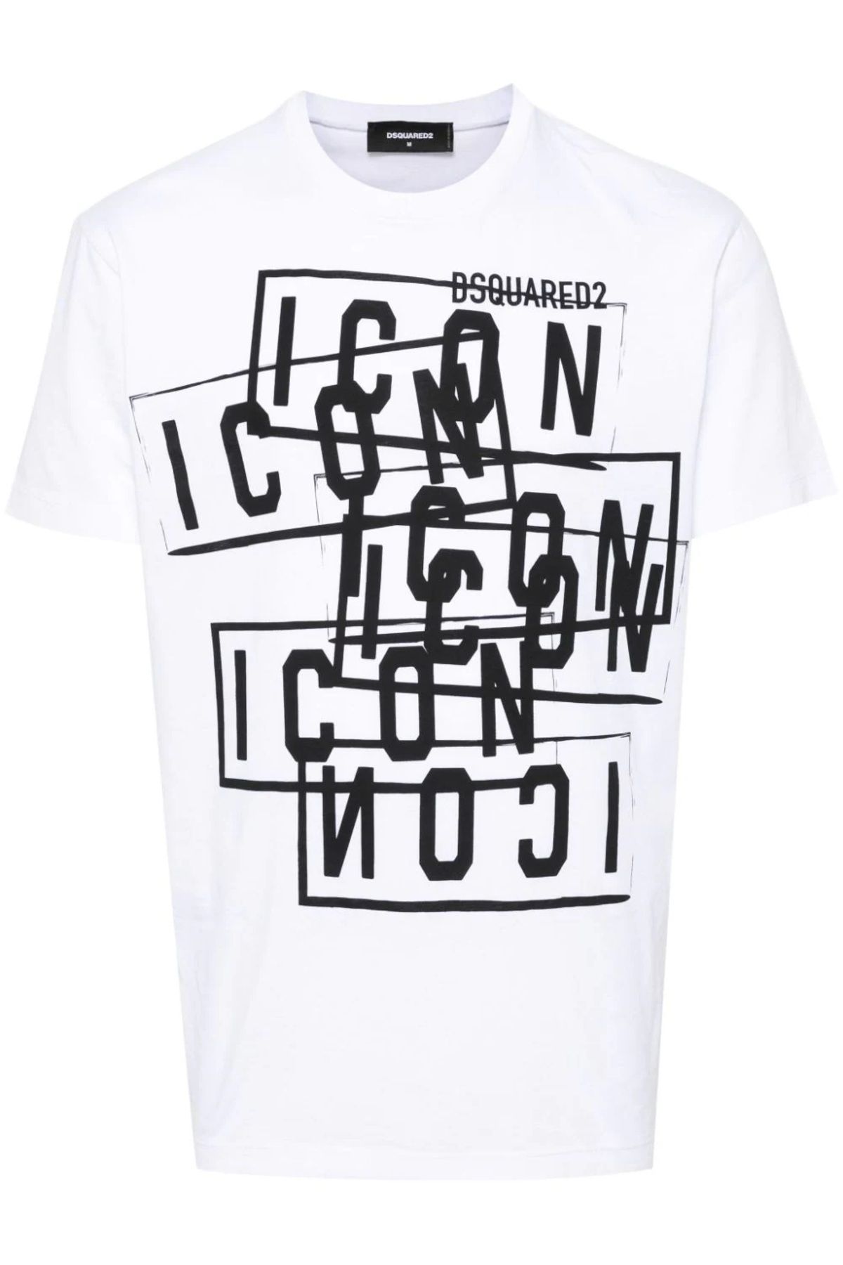 Dsquared Icon Stamps Cotton T-shirt
