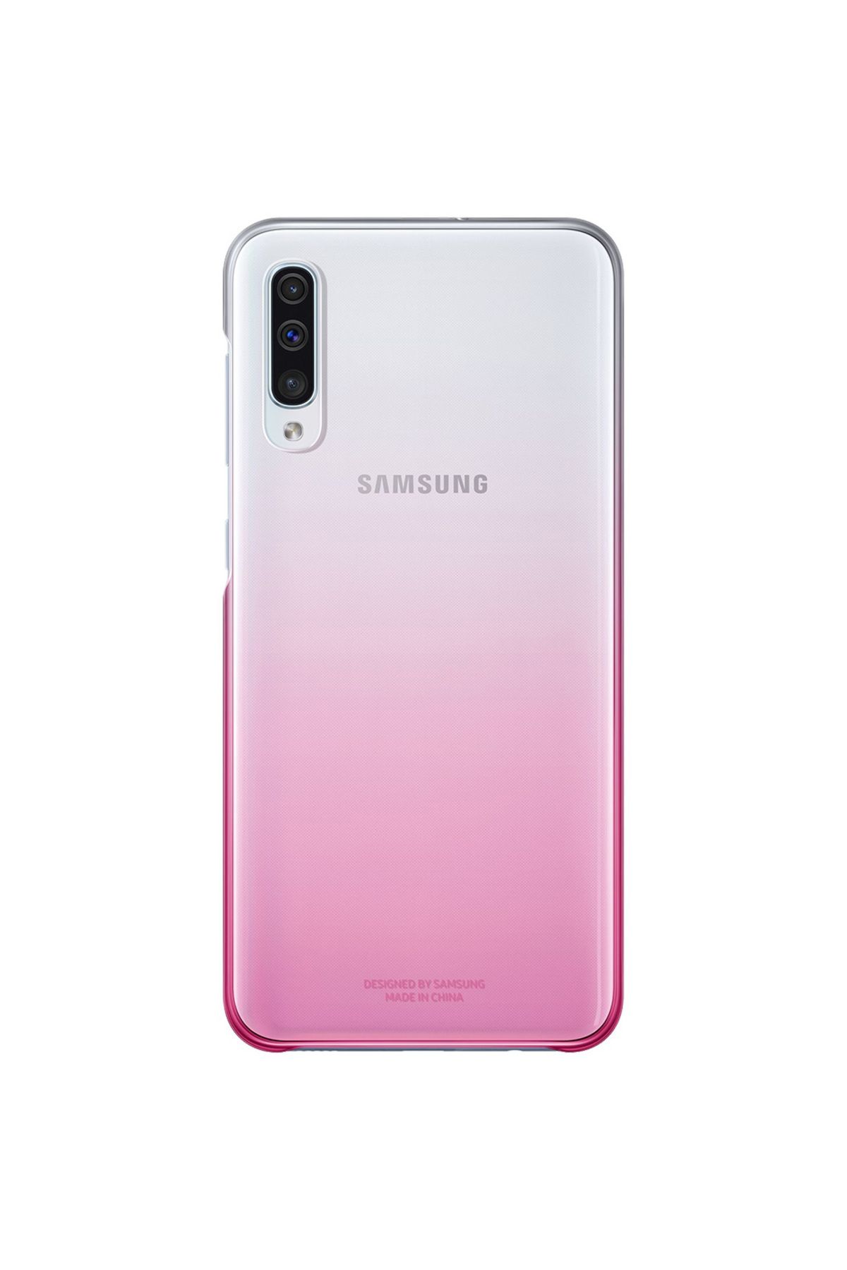 Samsung Galaxy A50 ile Uyumlu Clear Cover Pembe EF-AA505CPEGWW