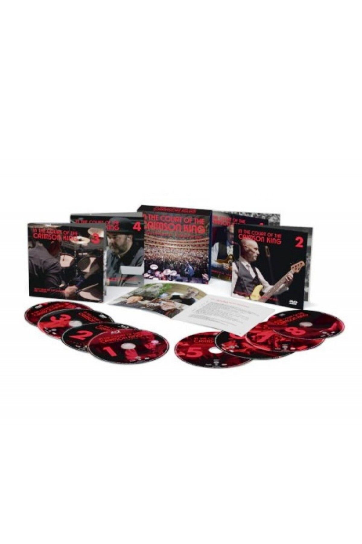 Pal King Crimson / In the Court of the Crimson King Box 4 CD + 2 DVD + 2 BLU RAY