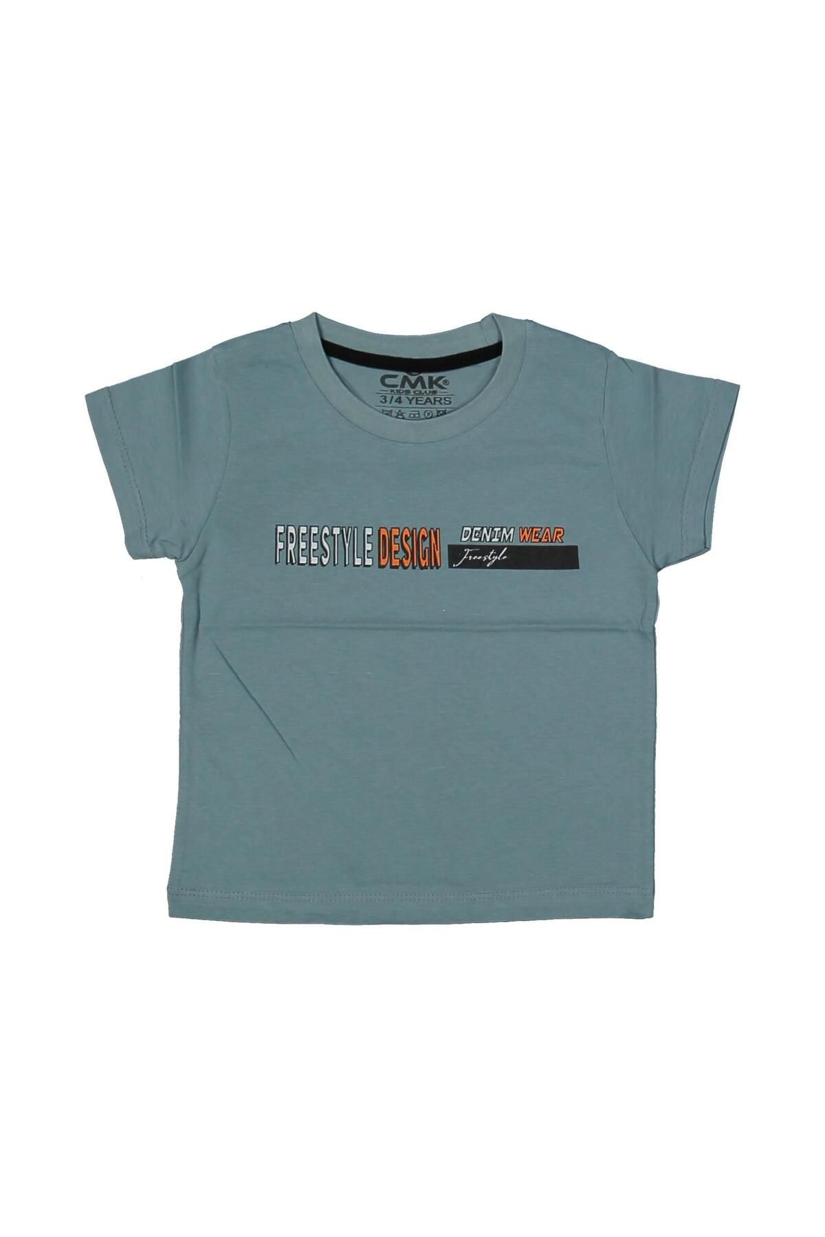 BAGLAN Erkek Çocuk Freestyle Baskılı Tişört BGL-ST03683