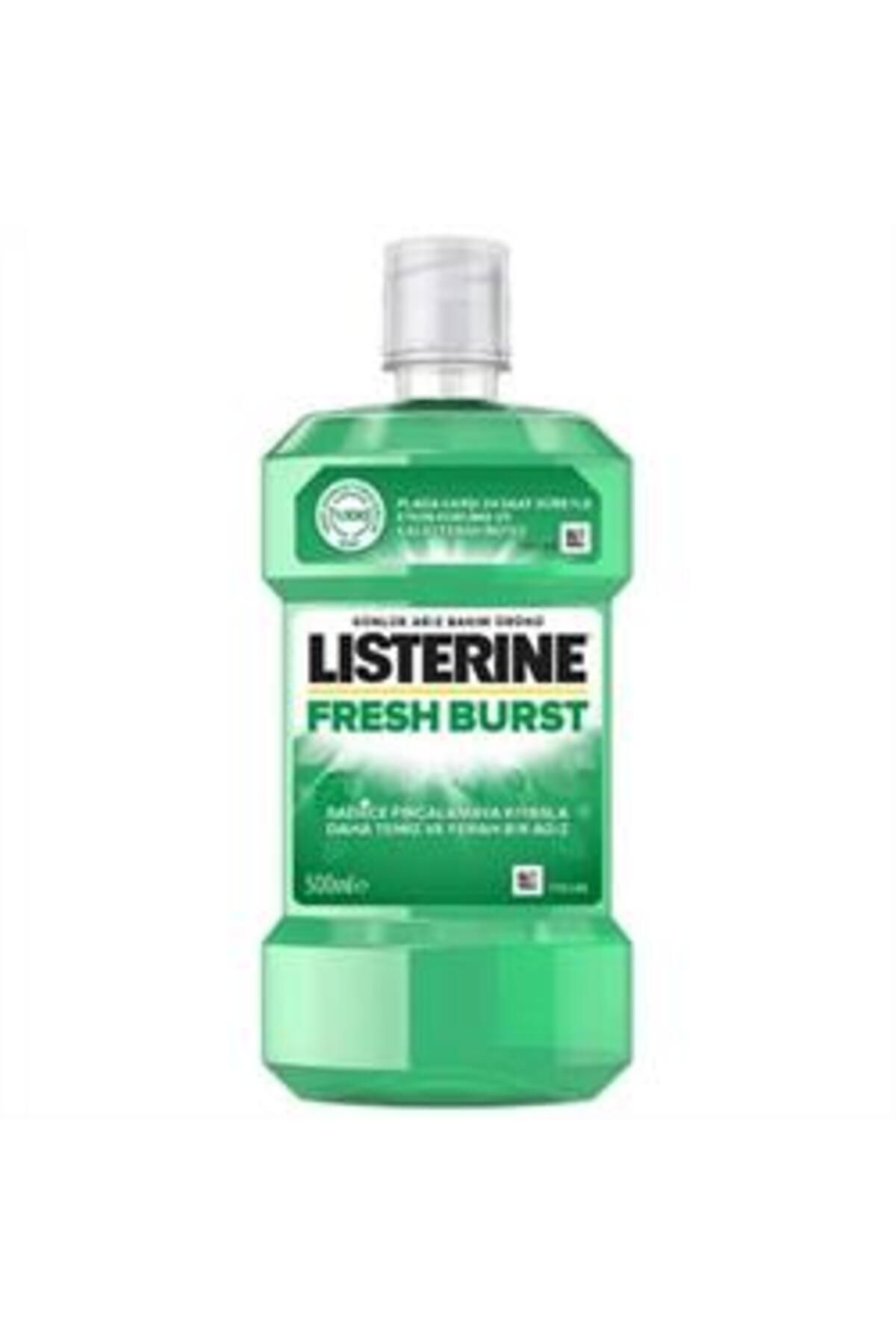 Listerine Fresh Burst Ferah Nane Ağız Bakım Suyu 500ml ( 1 ADET )