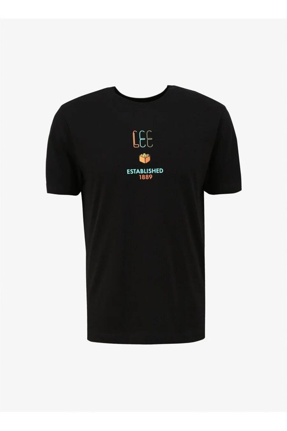 Lee Bisiklet Yaka T-shirt