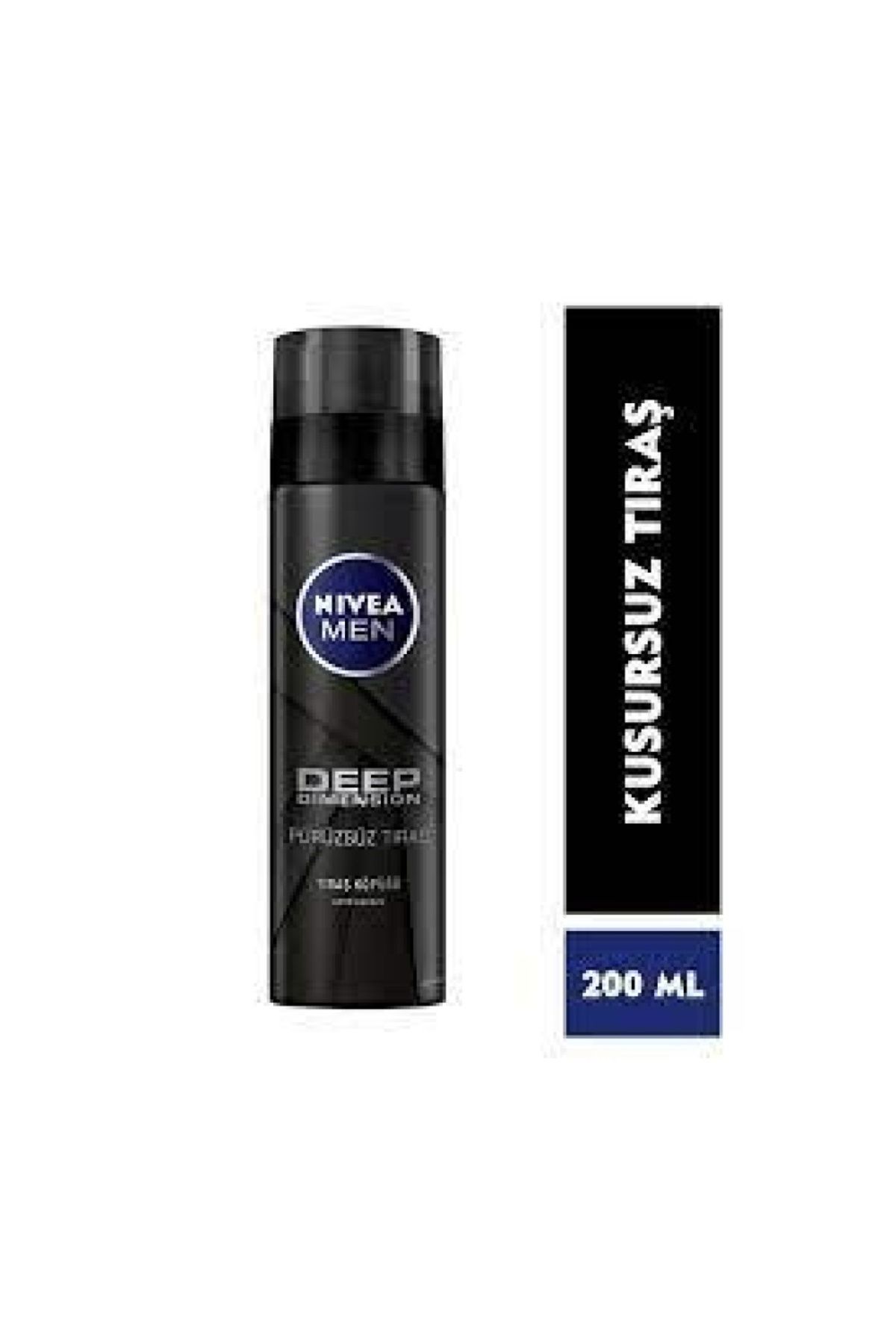 NIVEA Men Deep Dimension Tıraş Köpüğü 200 ml