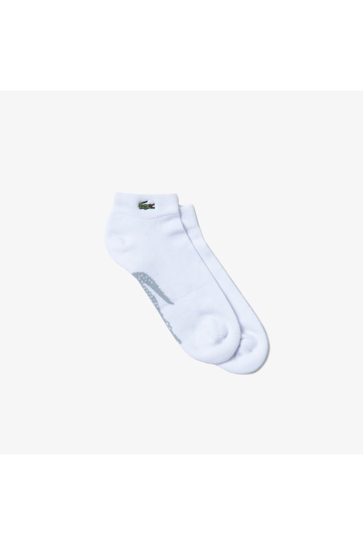 Lacoste Erkek Baskılı Beyaz Çorap