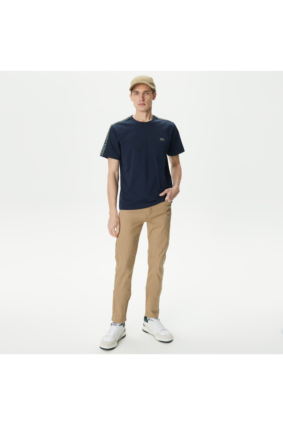 Lacoste Erkek Slim Fit Bej Pantolon