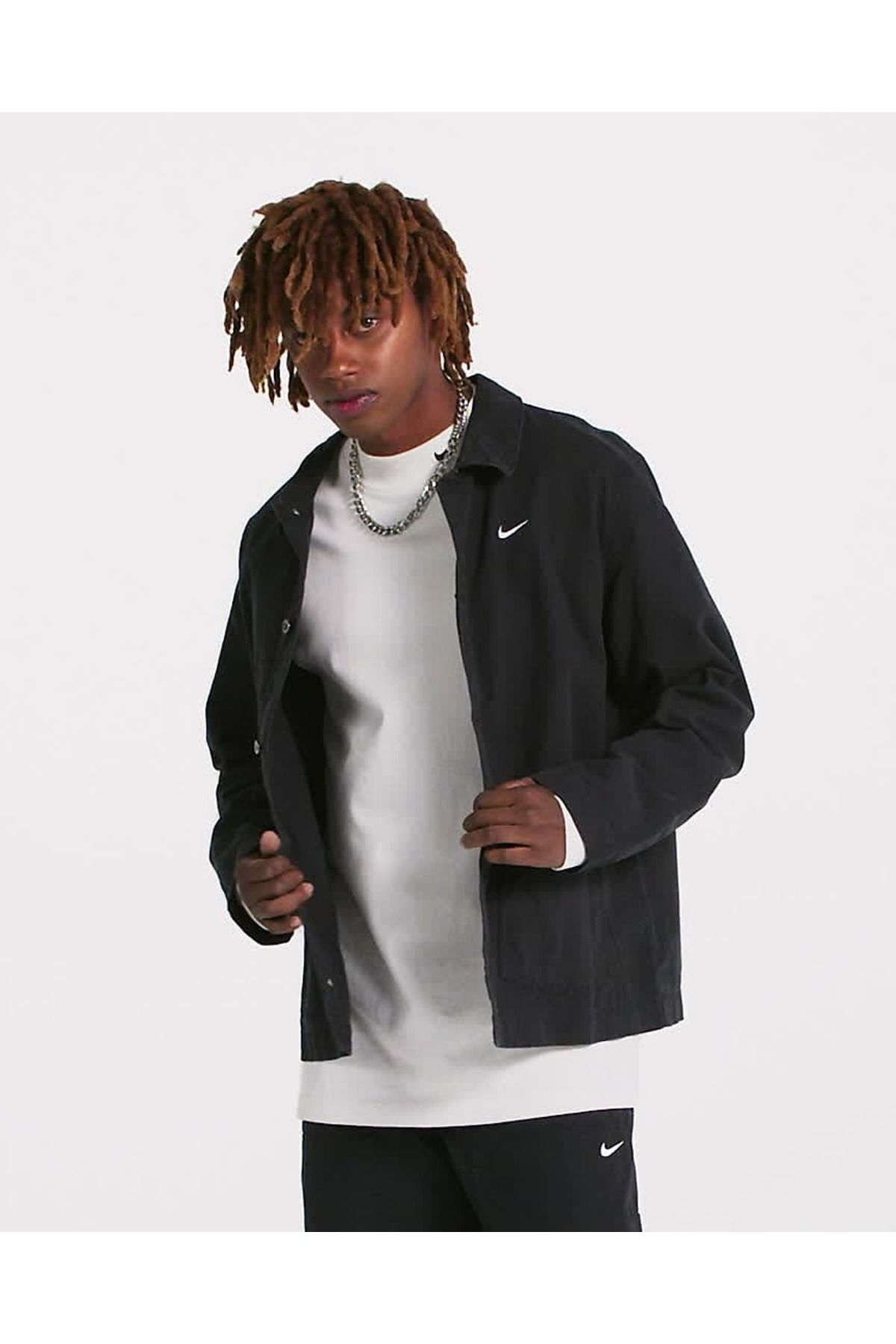 Nike Sportswear Life Unlined Chore Coat Full-Button Erkek Ceket