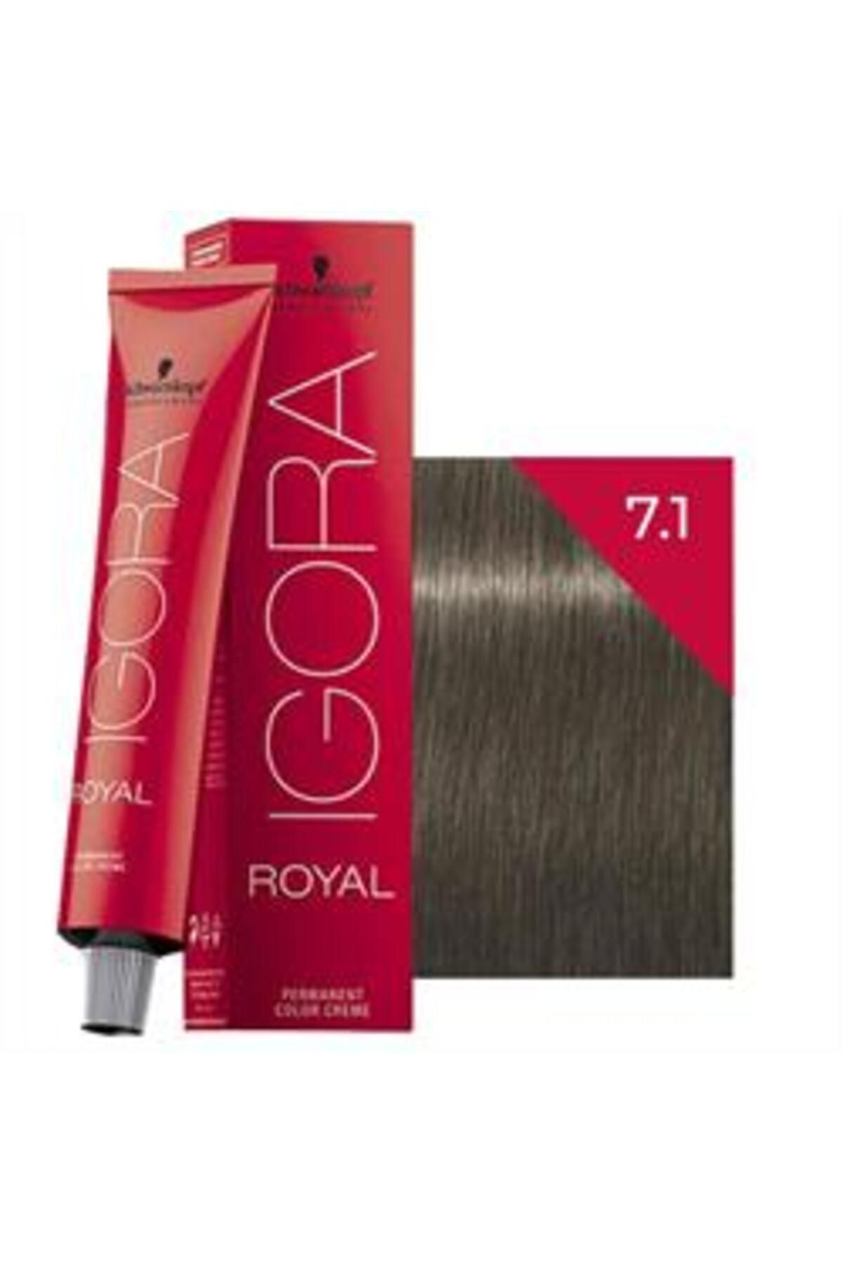 Igora Royal Saç Boyası 7-1 Küllü Kumral 60ml ( 1 ADET )