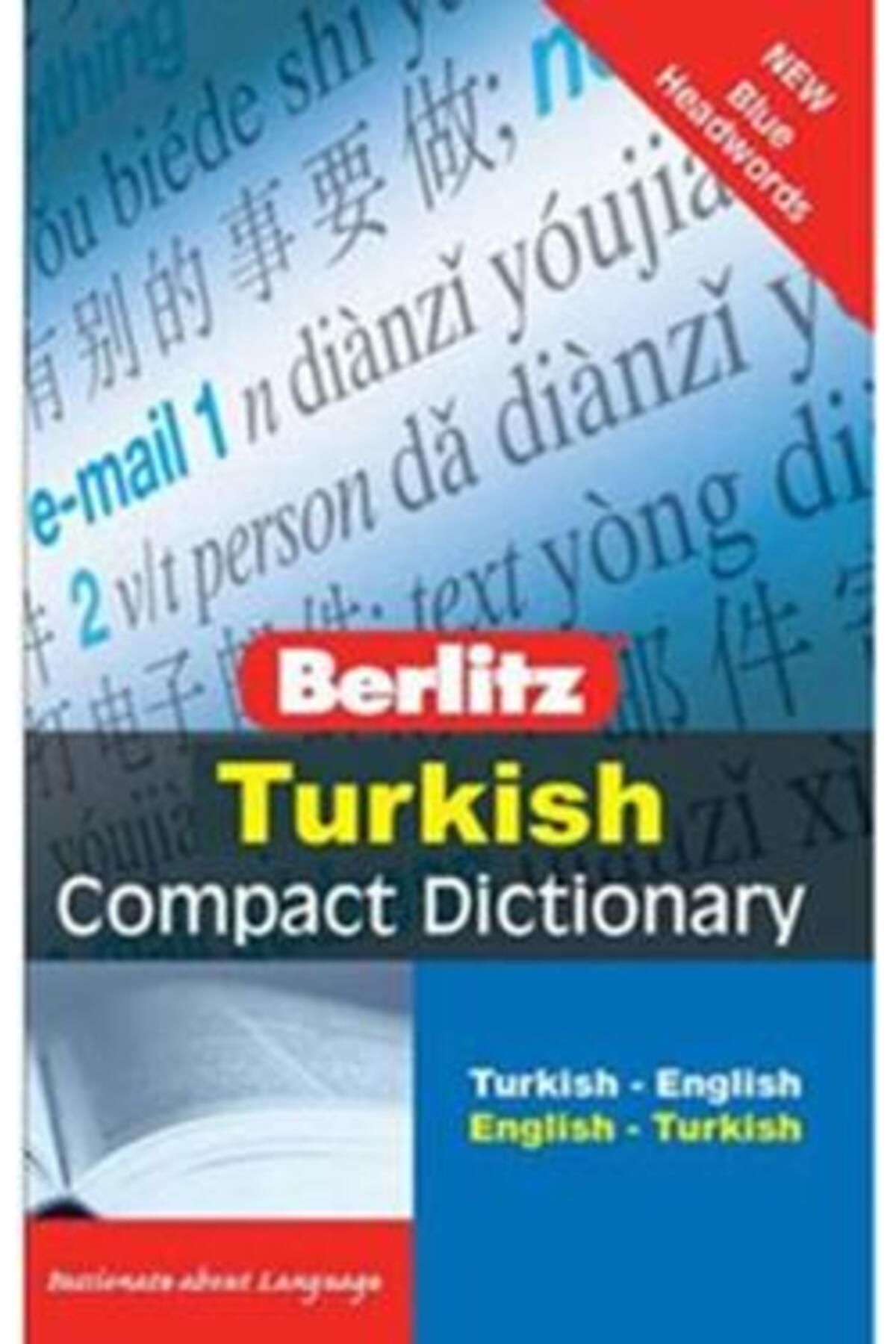 Pearson Longman Bertlitz Turkish Compact Dictionary (türkish-english - English-turkish)